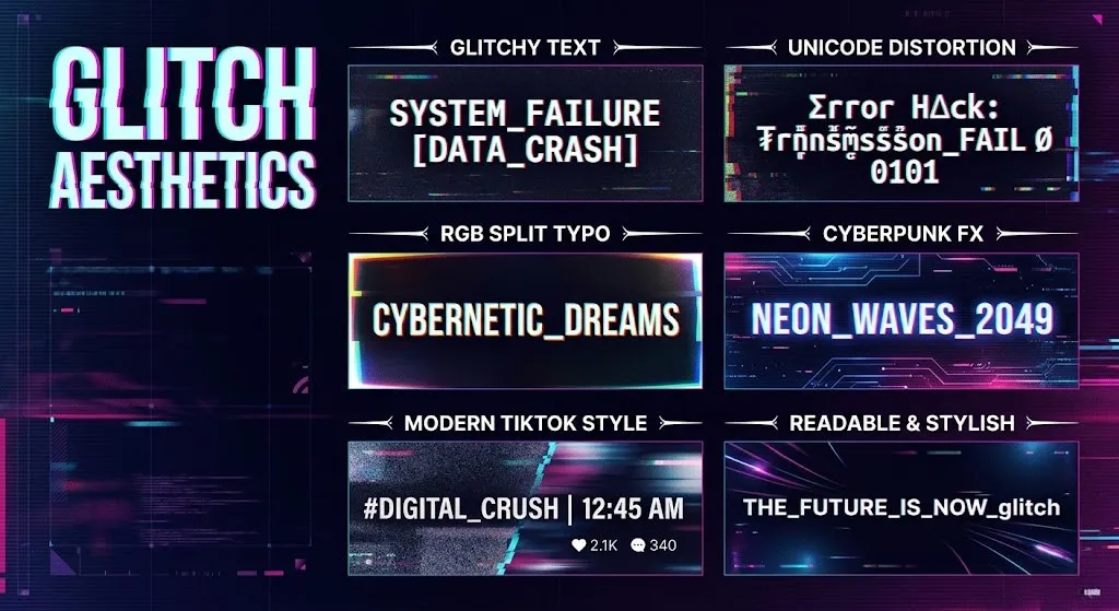 Was ist Glitch-Text überhaupt