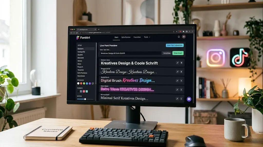 Wie nutzt man einen Schriftgenerator? Einfache Anleitung